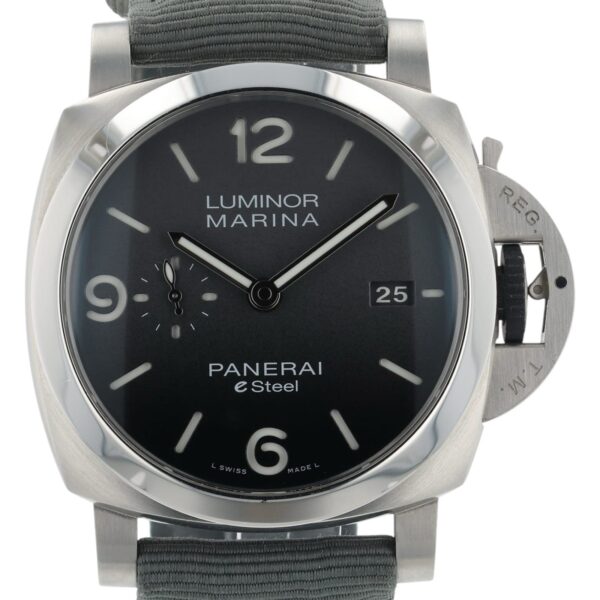 Panerai Luminor Marina Grigio Roccia Steel Gradient Dial 44mm Automatic PAM01358
