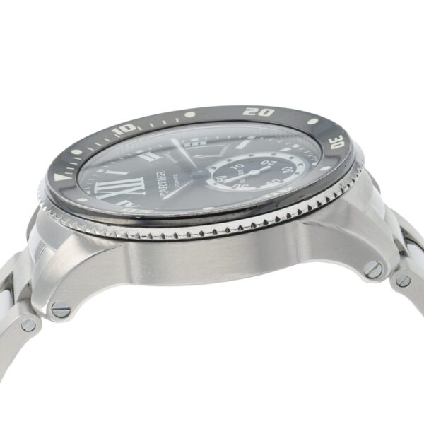 Cartier Calibre De Cartier Black Dial Stainless Steel 42mm Automatic Men’s 3729