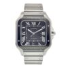 Cartier Santos Stainless Steel Grey Dial 39.8mm Automatic Men’s Watch WSSA0037