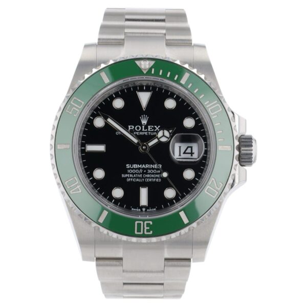 Rolex Submariner “Starbucks” Black Dial Steel 41mm Automatic Mens Watch 126610LV