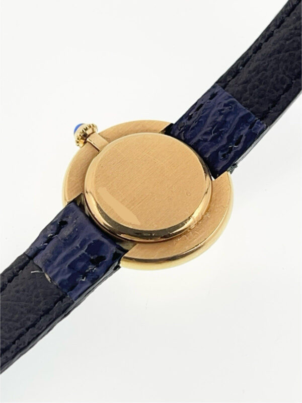 Cartier Vendome 18k Yellow Gold White Dial 26mm Manual Wind Women’s Watch 6708