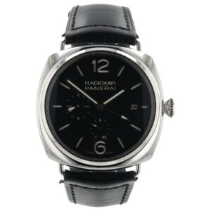 Panerai Radiomir 10 Days GMT Acciaio Black Dial Steel 47mm Automatic PAM00323