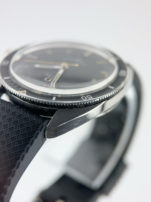 57_cc2479dc-a526-4cd7-b482-44299b44070a Omega Seamaster 120 Stainless Steel Black Dial 37mm Automatic Mens Watch 165.027