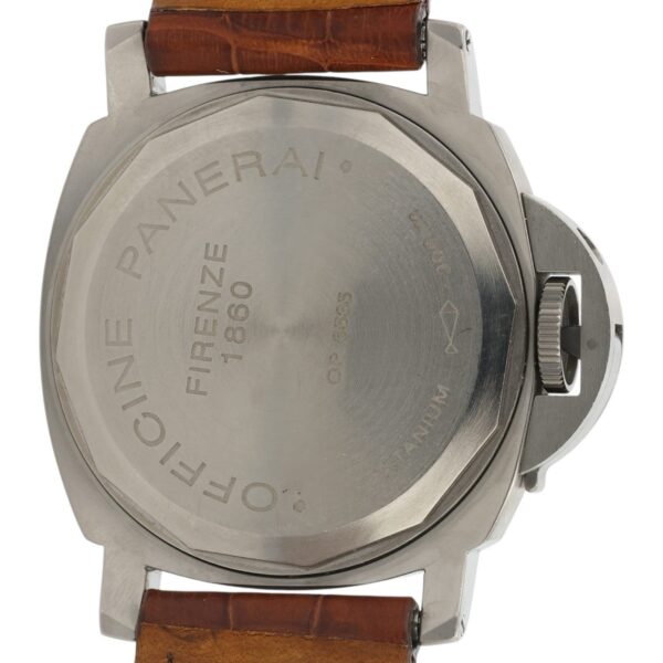57_cc4aba08-ea6c-46ab-9484-cee3b7c1d6ee Panerai Luminor Marina Titanium Brown Dial 44mm Manual Wind Men’s Watch