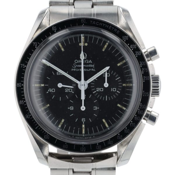 57_cfe4bec3-fad8-4d7e-809e-101712514660 Omega Speedmaster Stainless Steel Black Dial 42mm Manual Wind Mens 145.022-69ST