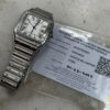 2024 Cartier Santos WSSA0029 Automatic Stainless White Dial Midsize Watch 35mm