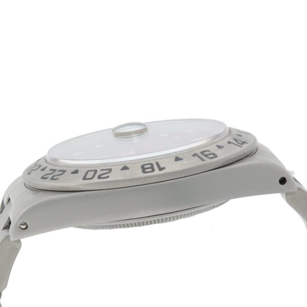 57_d25d256f-ec65-4ee7-8457-bf9821797bcb Rolex Explorer II Sand Blasted Steel Black Dial 40mm Automatic Mens Watch 16550