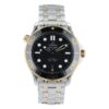 57_d3803f2a-ba7a-49f2-8e48-7c04d851787a Omega Two-Tone Seamaster Black Dial Gold & Steel 42mm Mens 210.20.42.20.01.002