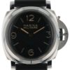 57_d4fe32b6-4ab5-47f1-8efb-768cd7098c76 Panerai Marina Militare Black Dial Steel 47mm Manual Wind Mens Watch PAM00673