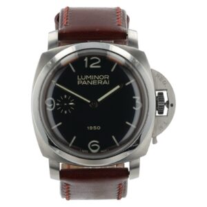 Panerai Luminor “Fiddy” Black Dial Stainless Steel 47mm Manual Men’s PAM00127