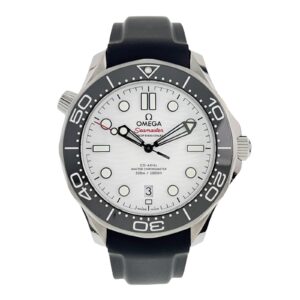 2020 Omega Seamaster Steel White Dial 42mm Automatic Watch 210.32.42.20.04.001
