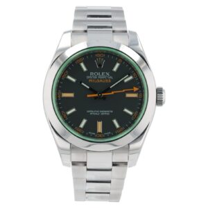 Rolex Milgauss Black Dial Stainless Steel 40mm Automatic Men’s Watch 116400GV