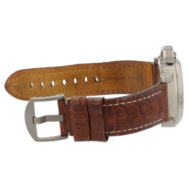 57_de82e42f-e79a-473b-a476-59fa32abed2f Panerai Luminor Marina Titanium Brown Dial 44mm Manual Wind Men’s Watch