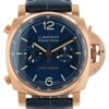 57_df988861-ec1e-4ad0-92ef-f72e184cc605 Panerai Luminor Goldtech 18k Rose Gold Blue Dial 44mm Automatic Mens PAM01111