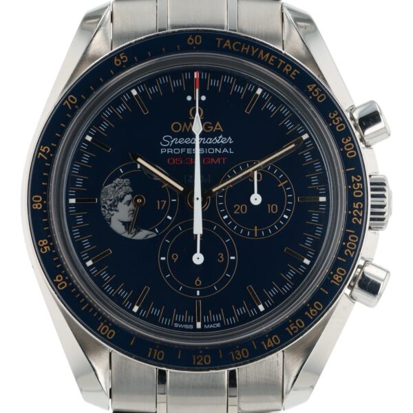 Omega Speedmaster Apollo XVII Blue Dial 42mm Manual Wind 311.30.42.30.03.001