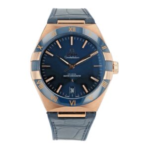 57_ea6ba2cf-a190-408f-b1e6-95ca8ea36772 Omega Constellation 18k Rose Gold Blue Dial 41mm Automatic 131.63.41.21.03.001