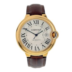 57_ec28c752-79e4-4b39-bcf6-92bd4945e04b Cartier Ballon Bleu 18k Yellow Gold Silver Dial 42mm Automatic Mens W6900551