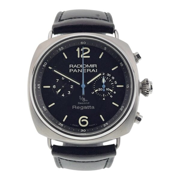 57_ef77bb51-ce2a-4379-8c9b-5044a40ac1ee Panerai Radiomir Regatta Titanium Black Dial 47mm Automatic Men’s Watch PAM00343