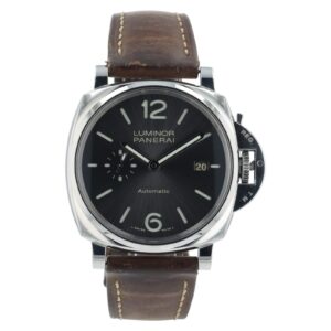 Panerai Luminor Due Stainless Steel Gray Dial 42mm Automatic Mens Watch PAM00904