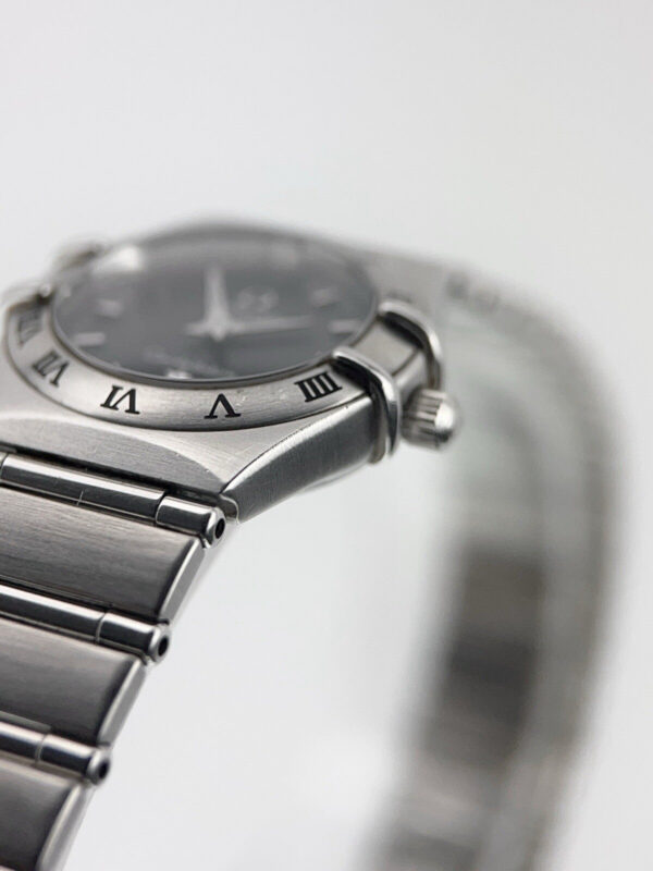 57_f4e84c25-3692-4907-871d-a68267032d19 Omega Constellation Stainless Steel Gray Dial 22mm Quartz Women’s Watch 1562.40