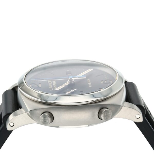 Panerai Luminor Flyback Black Dial Stainless 44mm Automatic Men’s Watch PAM00524