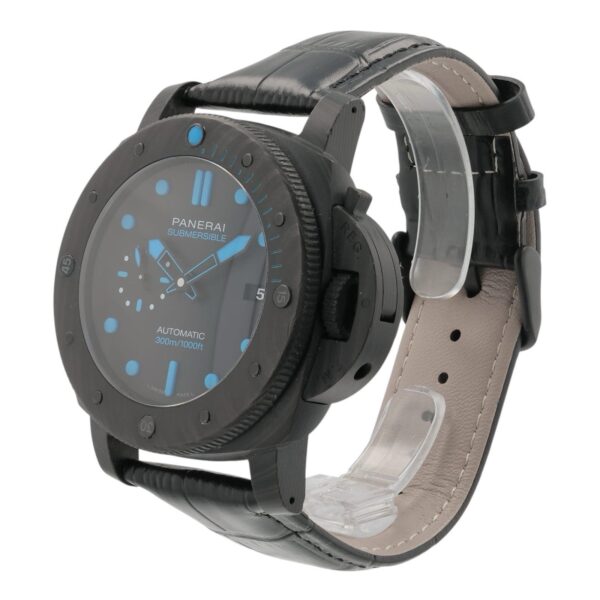 57_f8a39dd9-240e-4167-8532-bb67bb7029f1 Panerai Submersible Carbon Black Dial 47mm Automatic Movement Mens PAM01616