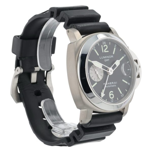 Panerai Luminor GMT Titanium Black Dial 44mm Automatic Movement Men’s PAM00161
