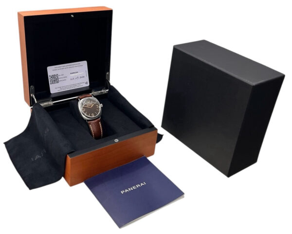 Panerai Radiomir Eilean Stainless Steel Brown Dial 45mm Manual Mens PAM01243