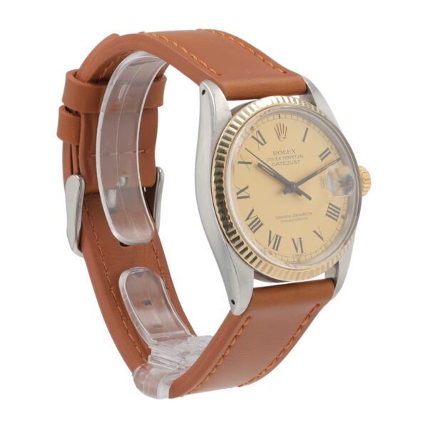 57_ff24c76d-eef7-4d56-a197-ed38efb6b168 Rolex Datejust Steel & Gold Buckley Dial 36mm Automatic Men’s Watch 16013